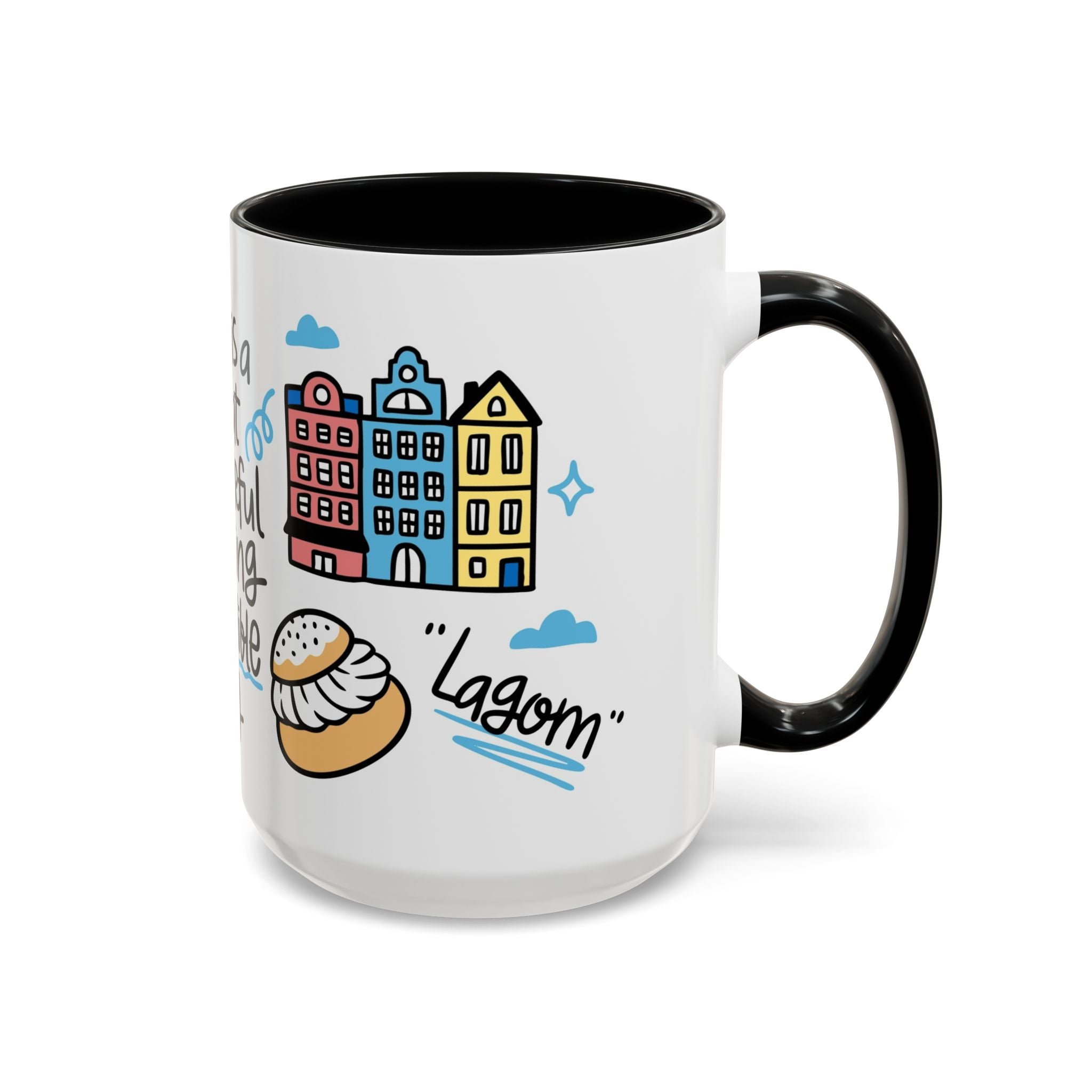 The Dwayne's View "Incredible Day" Accent Mug
