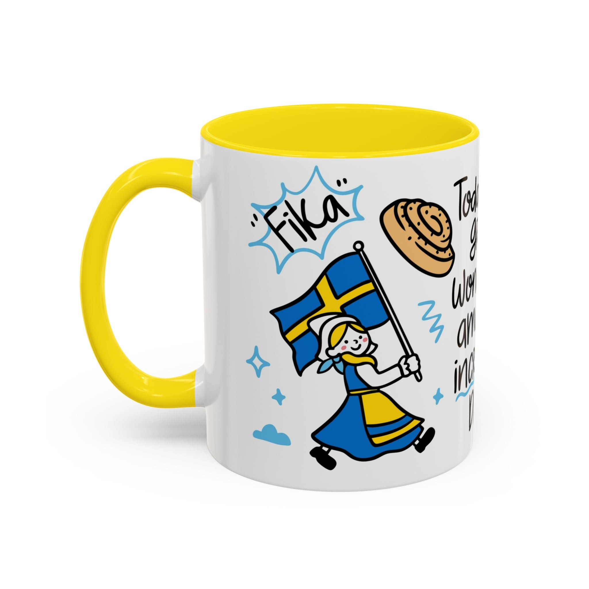The Dwayne's View "Incredible Day" Accent Mug