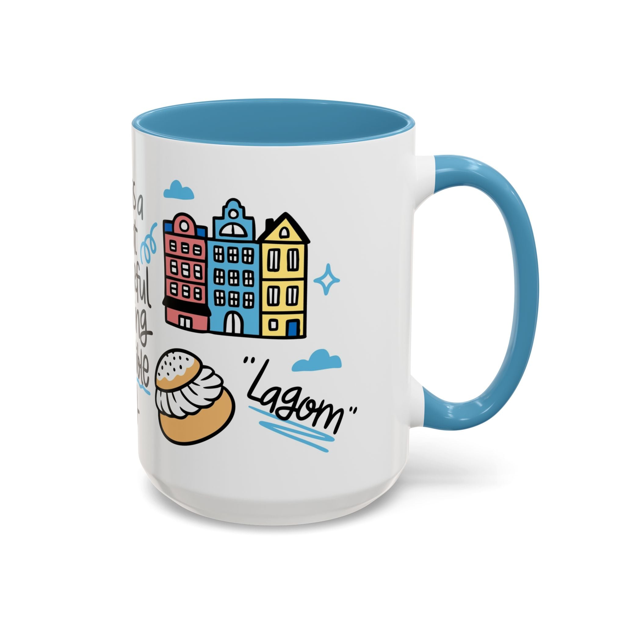 The Dwayne's View "Incredible Day" Accent Mug