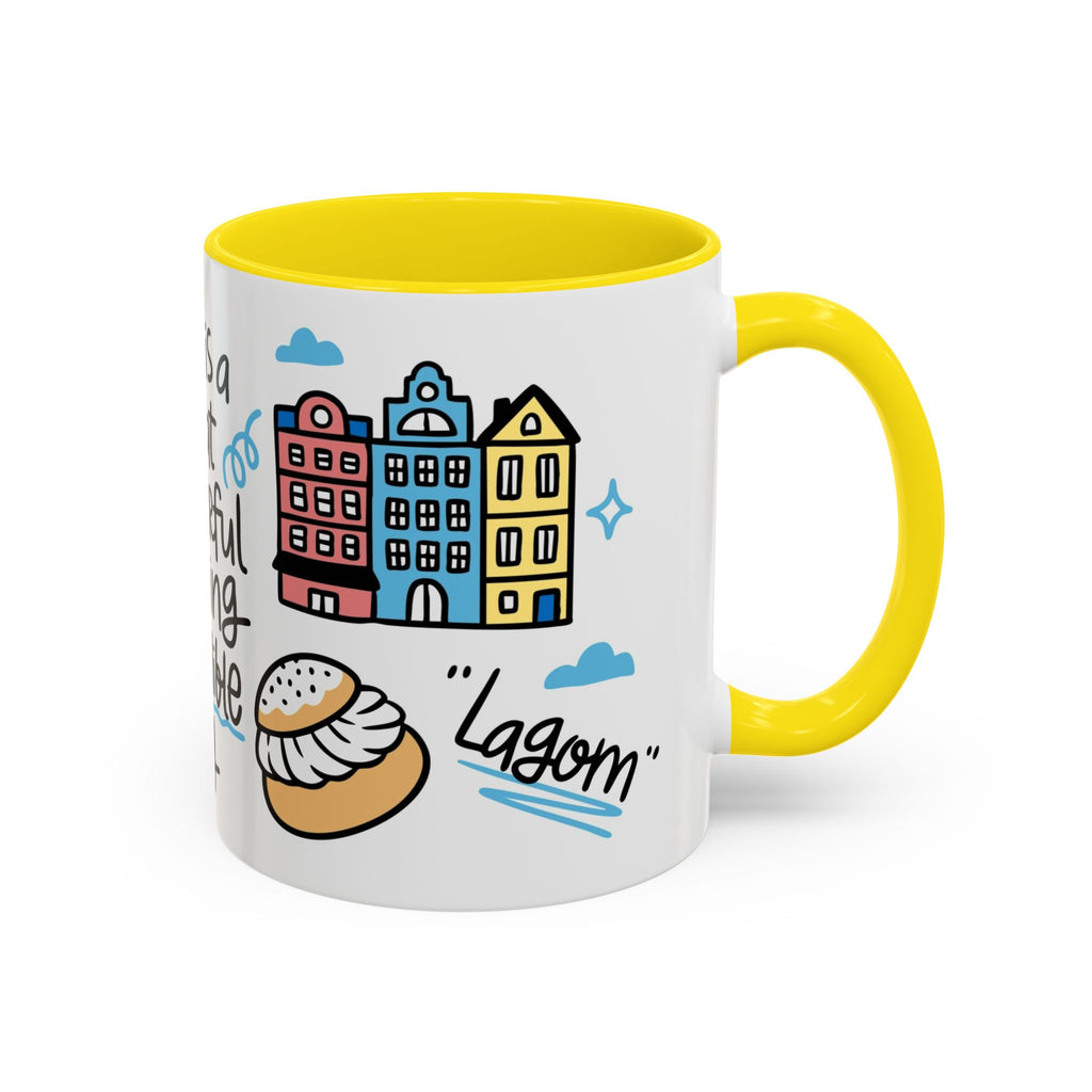 The Dwayne's View "Incredible Day" Accent Mug