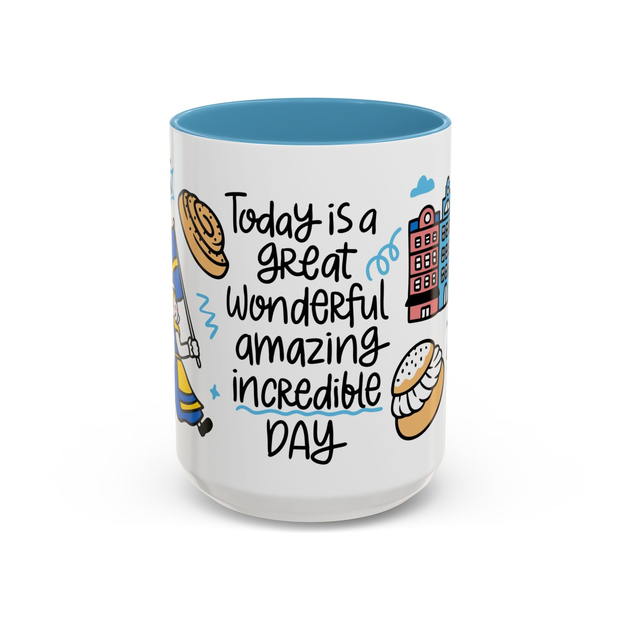 The Dwayne's View "Incredible Day" Accent Mug