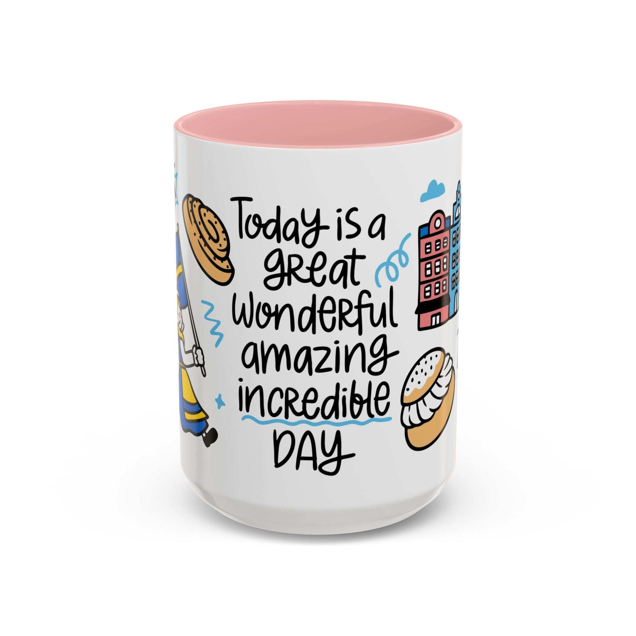 The Dwayne's View "Incredible Day" Accent Mug