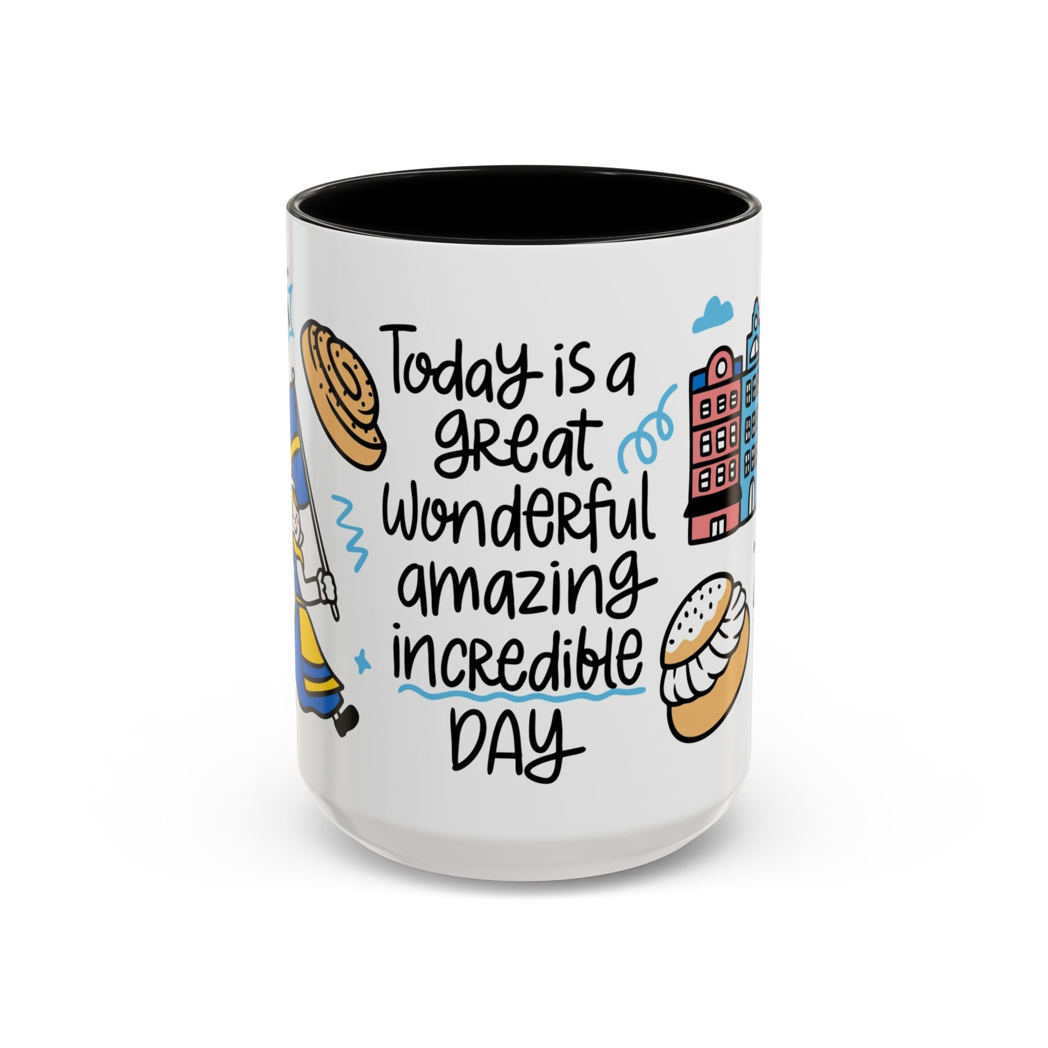 The Dwayne's View "Incredible Day" Accent Mug