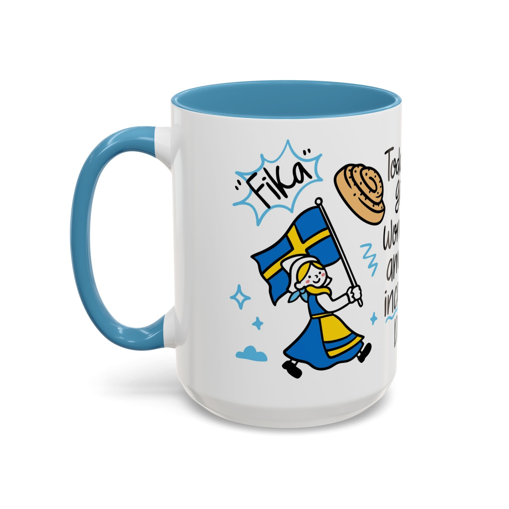 The Dwayne's View "Incredible Day" Accent Mug