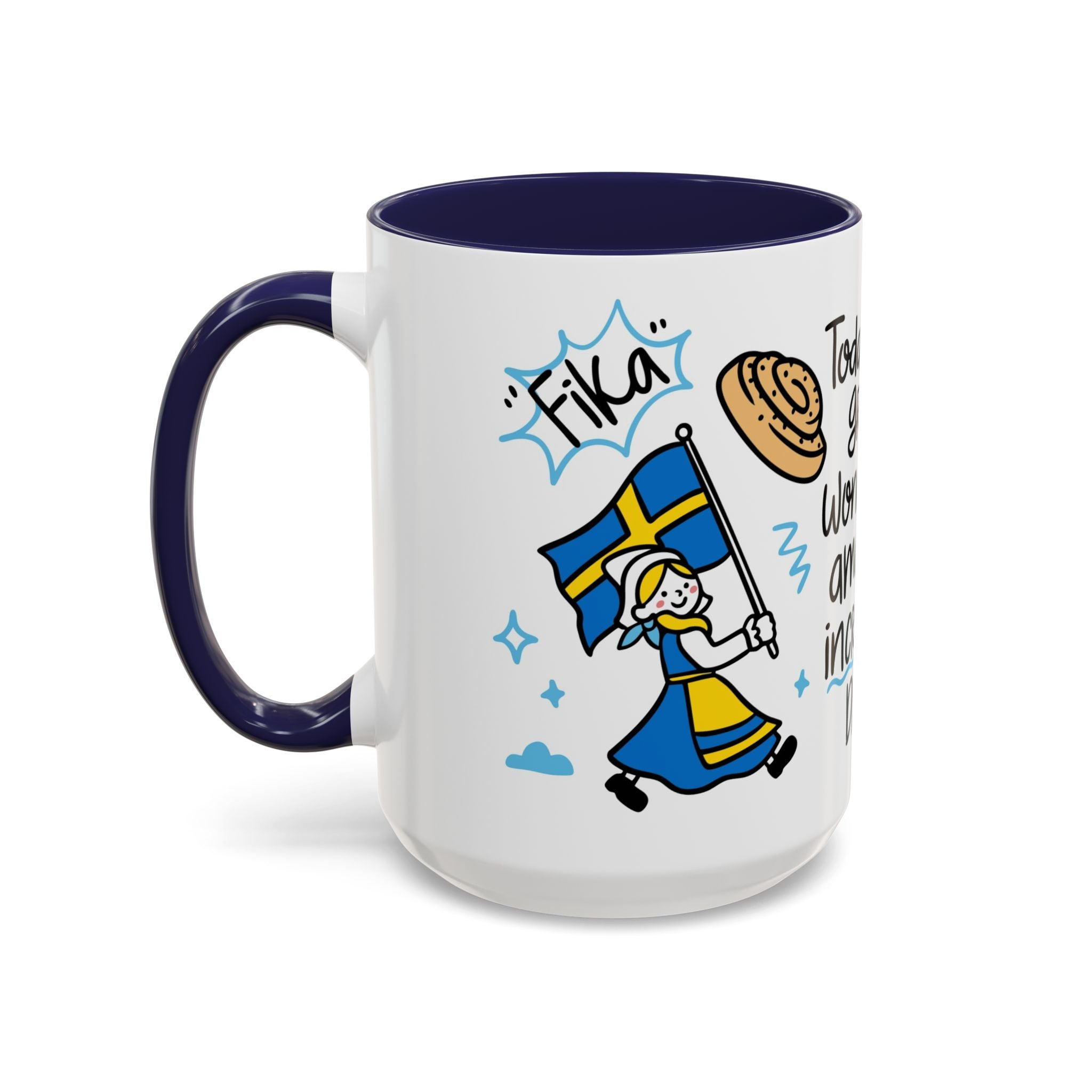 The Dwayne's View "Incredible Day" Accent Mug